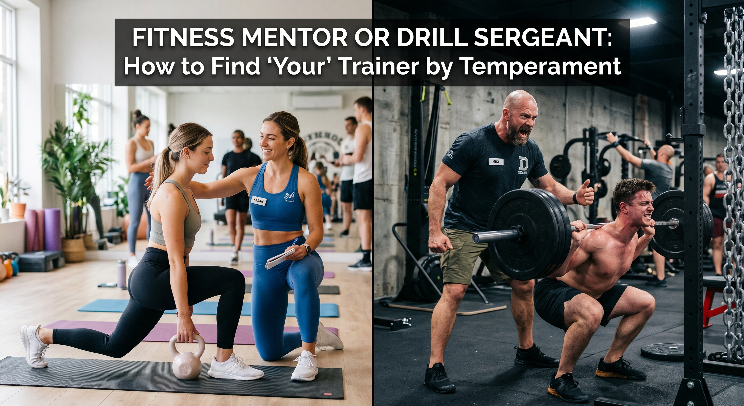 Finding the right trainer by temperament